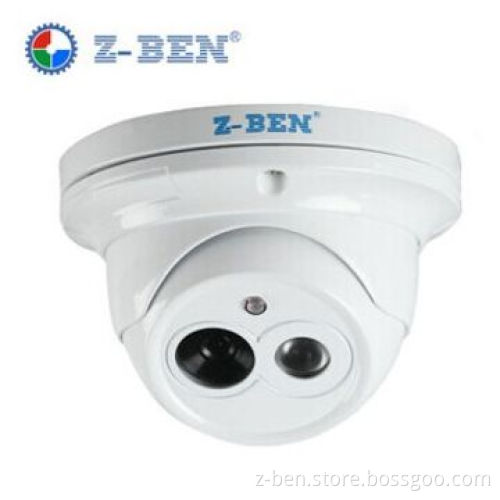 Fixed Dome Camera with 1-piece Dot-matrix High Power IR LED, 700TVL Horizontal Resolution